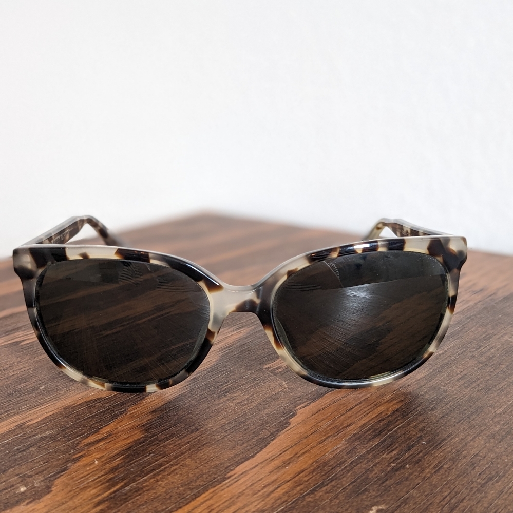 Warby Parker Polarized Sunglasses Raglan Pearled Tortoise